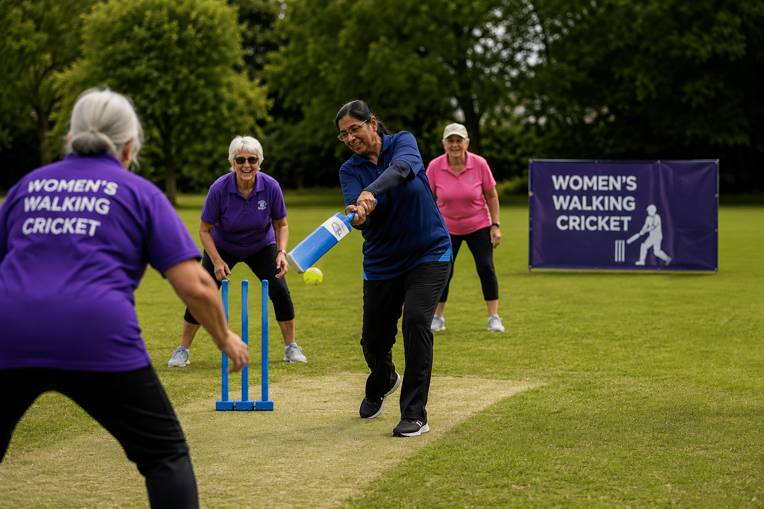 Women’s walking cricket